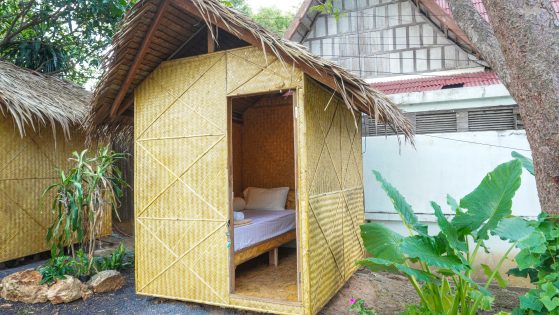 Samui circus studio ville resort community artist fireshow island bungalow room thailand hut 2